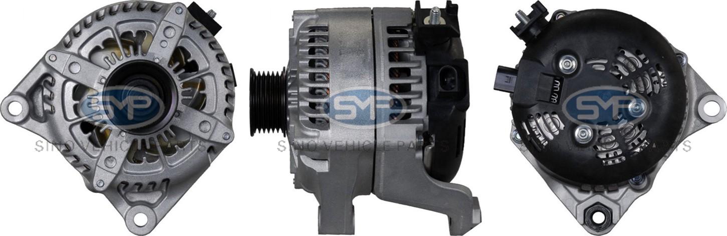 thumbnail image 2 of BFO Alternator For BMW 135i, 335i, 535i – 3.0L 2007-2013 – 180 Amp, 7-Groove Clutch Pulley Included 2 of 6