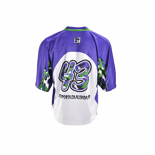 Supply Custom High Quality Game Practice V Neck Lacrosse Jersey