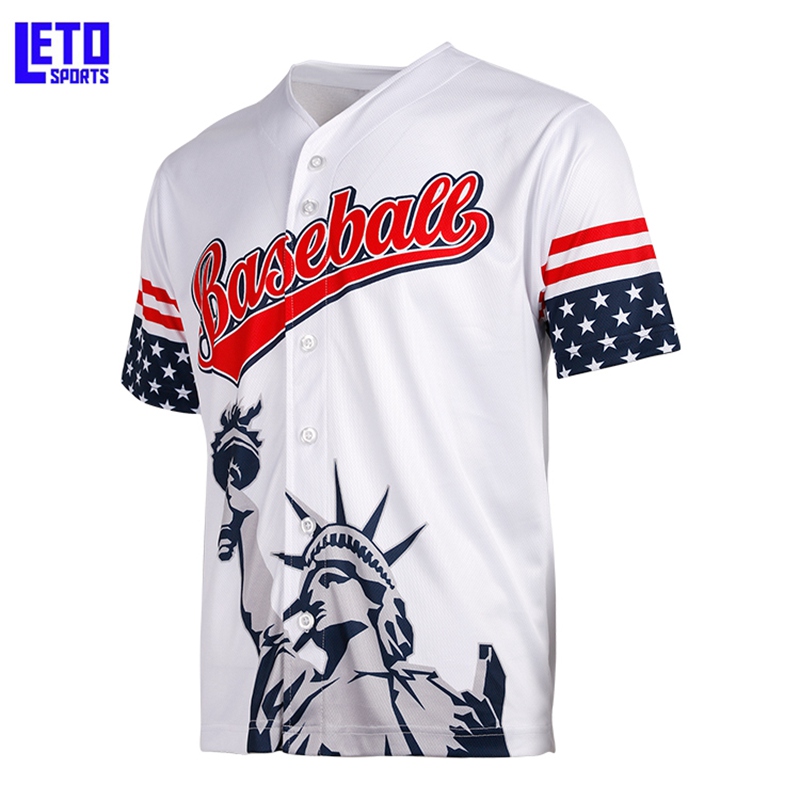 American Flag Customized Cheap Hockey Jersey Wholesale Blank Ice