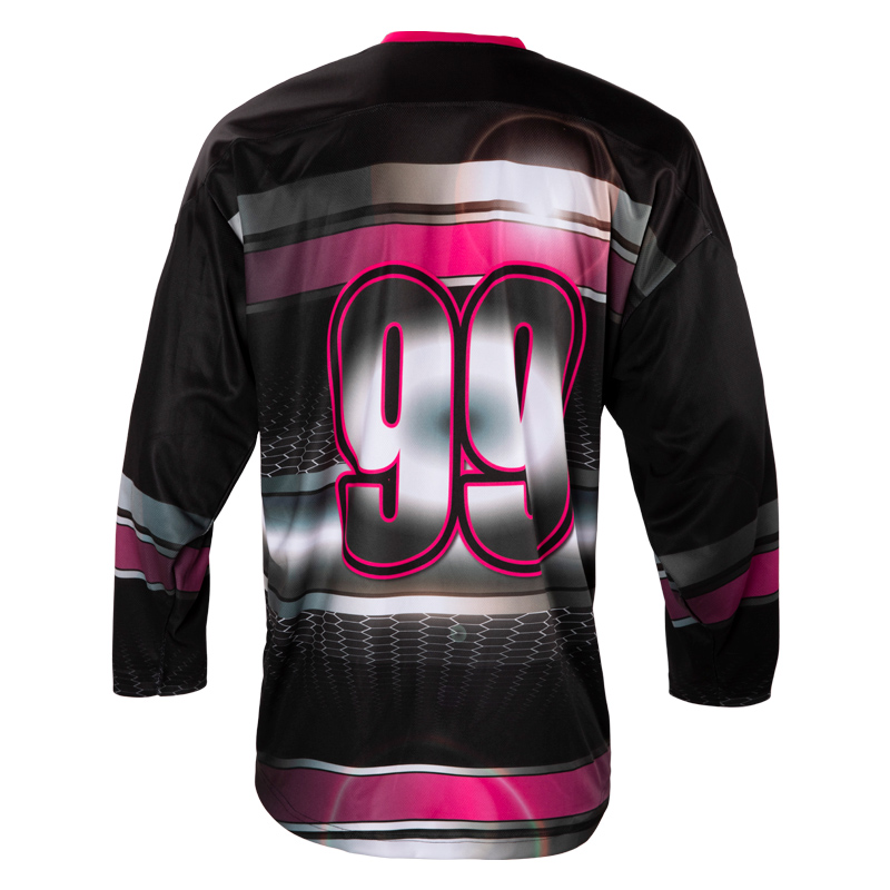 Homegrown Sublimated Hockey Jerseys, Lace Up Neck