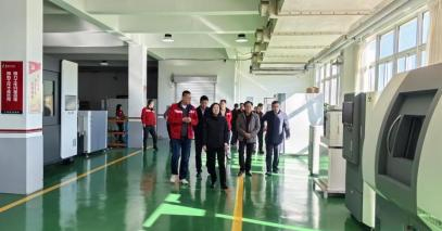 Vice Mayor of Dandong City, Chi Lei, visited Aolong Group