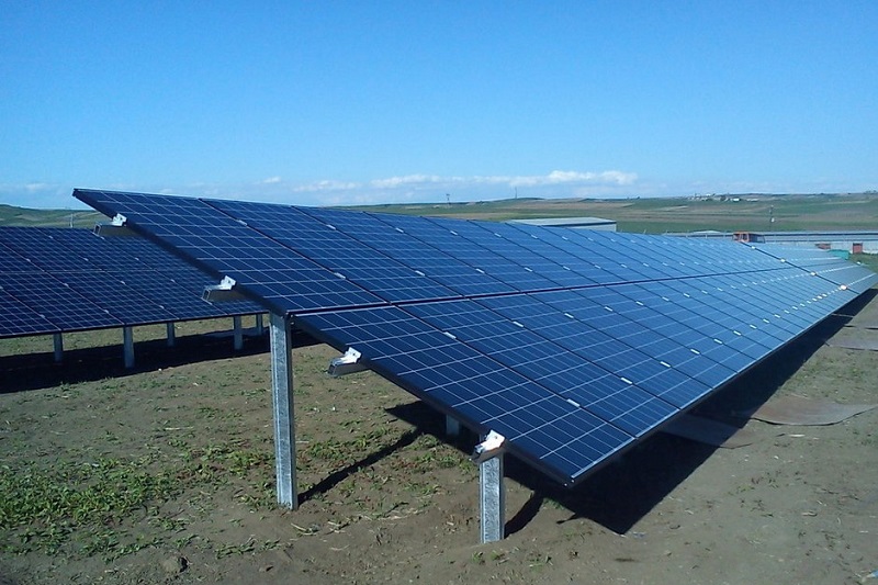 Dual Post Solar Mounting System