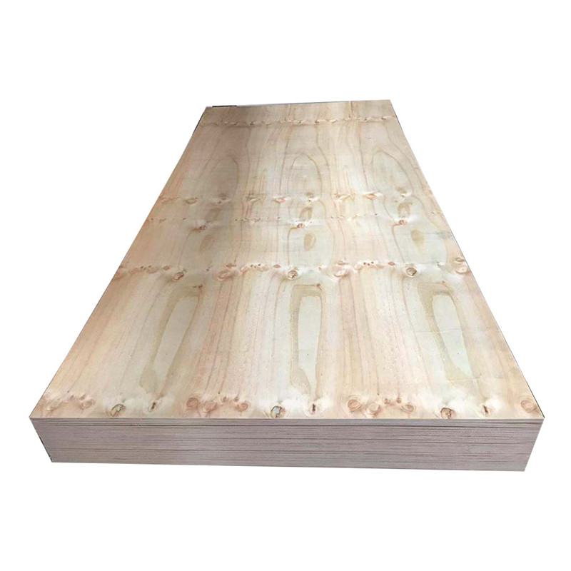 15mm CDX Rough Pine Plywood Untuk Struktur Pembinaan