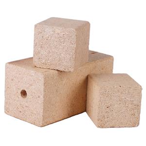 Tablero de bloques de virutas de madera utilizado para pies de paleta