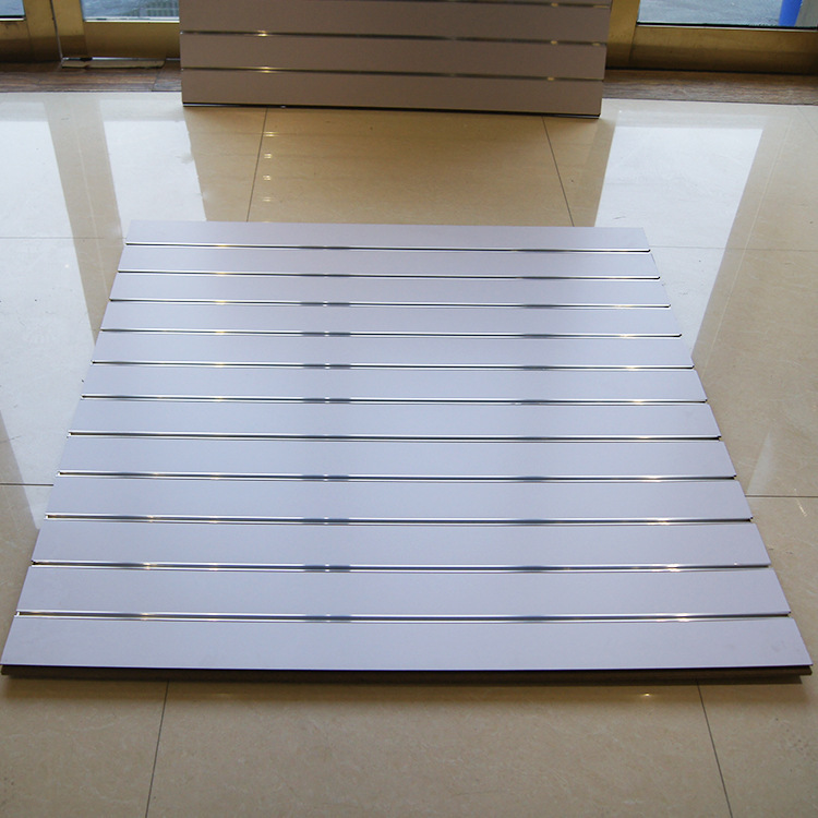 Melamine Faced Slotted Mdf Board Groove