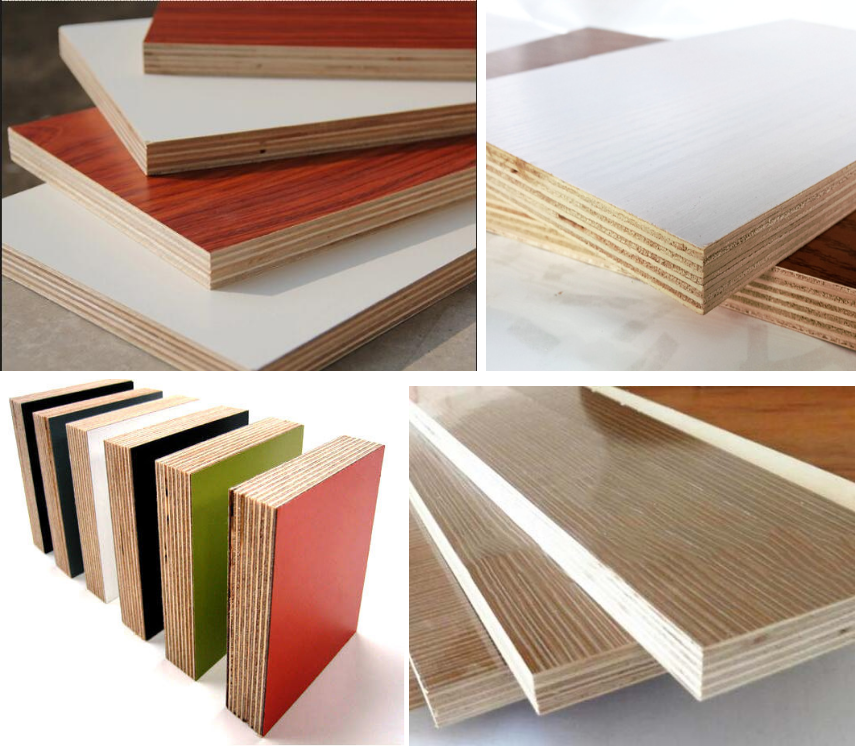 Melamine laminate plywood