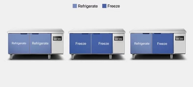stainless steel refrigerator