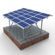 用于太阳能电池板汽车屋顶安装的太阳能车棚套件
