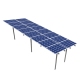 Sistema de energia solar montado em rack montado no solo fácil de instalar 7kw