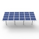 Sistema de montaje fotovoltaico a tierra de poste único