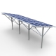 Kit de montagem no solo do painel solar Sistemas de racks solares fotovoltaicos