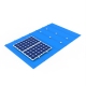 Sistema de montagem em rack solar para trilhos sem telhas