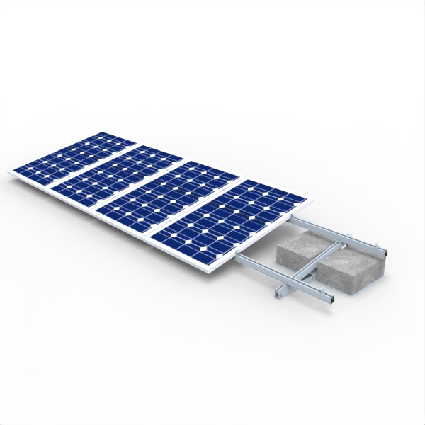 压载太阳能支架三脚架安装系统