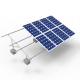 평평한 지붕용 태양광 PV
 마운팅 시스템