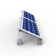 Solarpanel-Halterungen für Ziegel-Flachdach-Montageballast