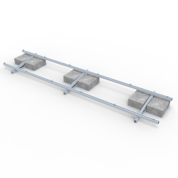 Van Roof Rack For Solar Panels Ballast Mounting Systems