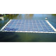 Pływający system energii słonecznej HDPE Pv