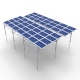 Sistema de montaje fotovoltaico de granja de aluminio