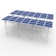 Équipement de grandes fermes solaires photovoltaïques