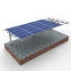 Cadre de montage pour abri de voiture solaire résidentiel