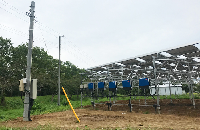 70KW Farm PV Mounting System for Japan