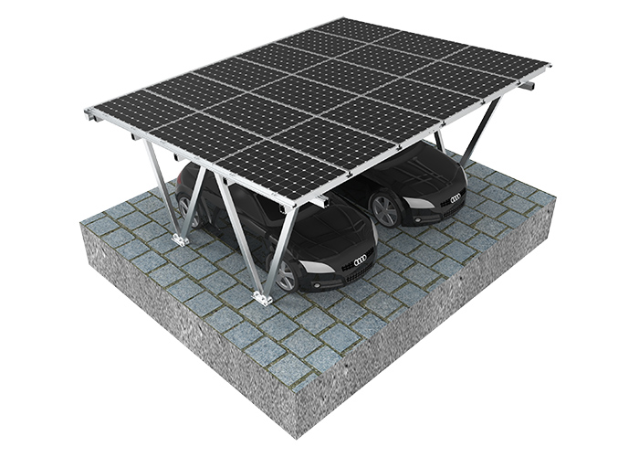 Waterproof Solar Carport Mounting Structure