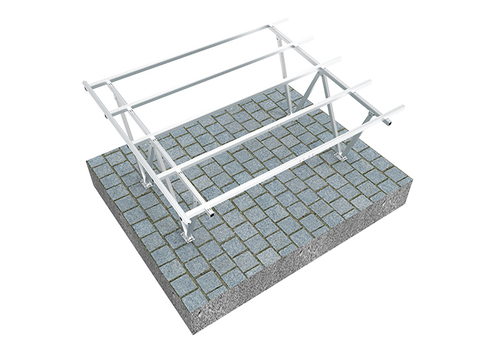 solar carport mounting structure