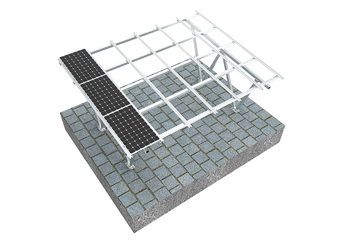 solar carport mounting structure