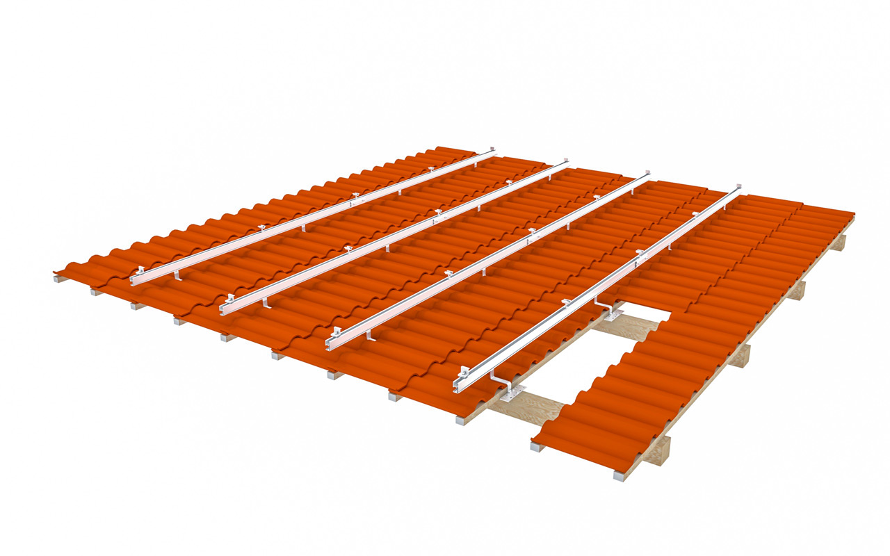 Tile Roof Racking System
