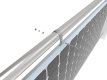 Solardach-Balkonhalterung