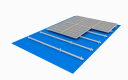 Supports de toit pour panneaux solaires Systèmes de montage Pv