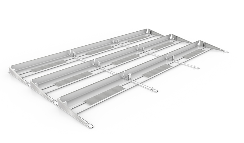 ballasted flat roof solar Mounting System