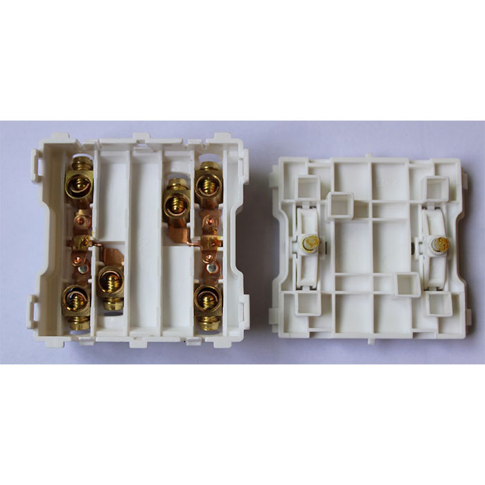 White Color 45A DP switch