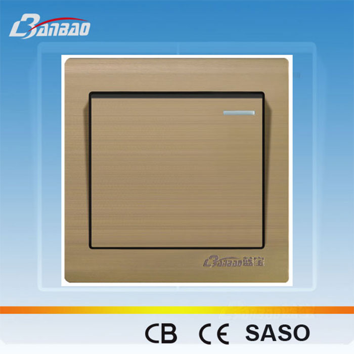 Aluminium Panel Wall Switch