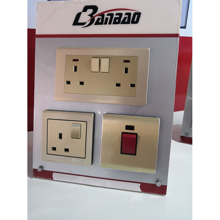 Aluminium Panel Wall Switch