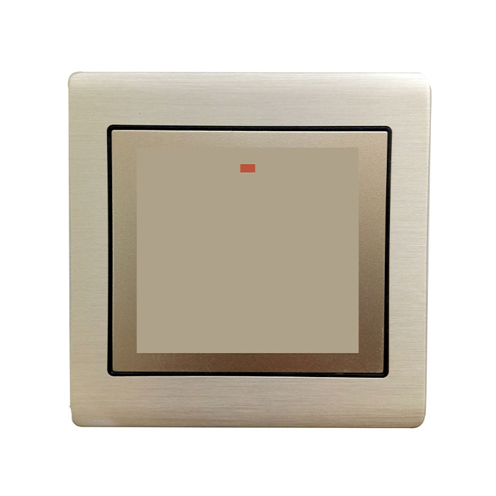 LK5 Gold Color Brushed Panel Wall Switch