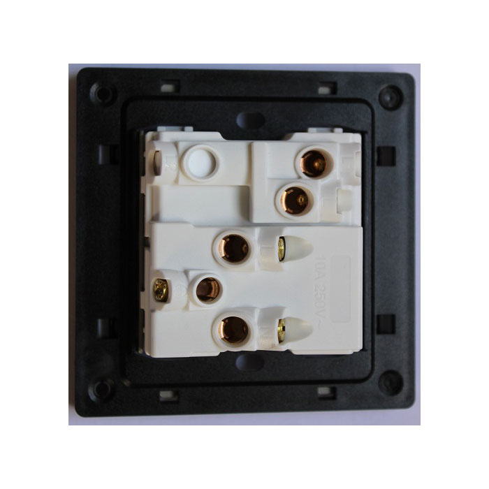 Metal Series Wall Switch Socket For Iraq Market