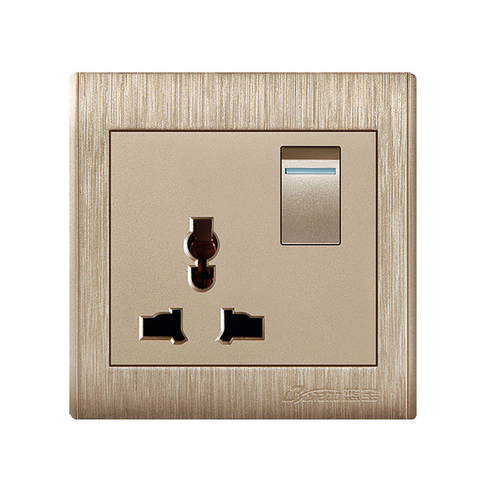 1gang 3pin Multi Socket