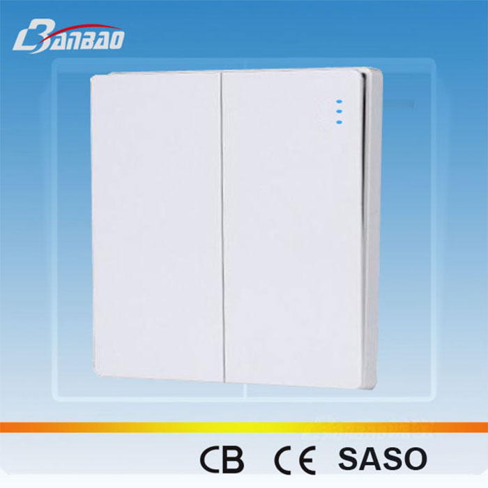 UK Standard 2gang Wall Switch