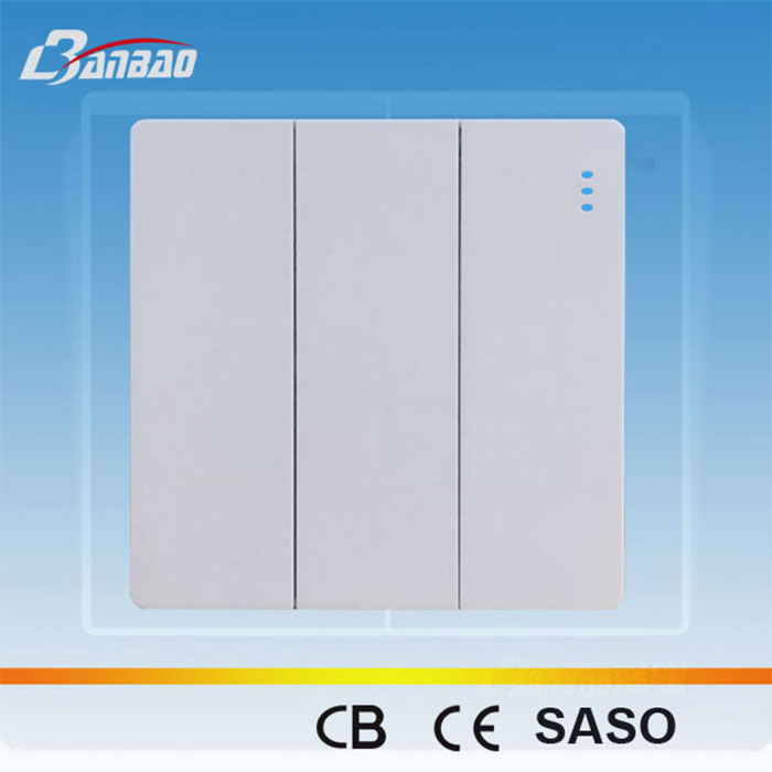 3gang Wall Switch With