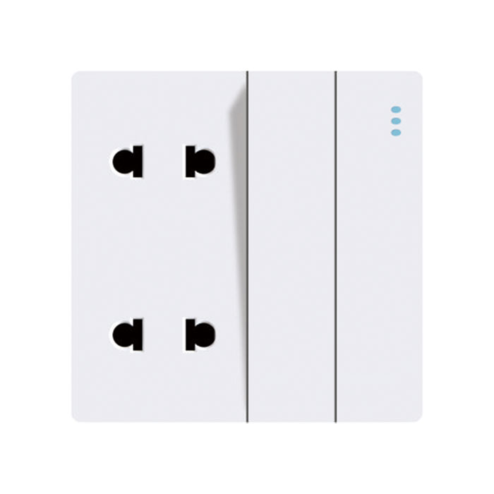 16A Decorated 4gang Wall Switch For Home