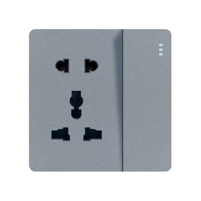 PC 1gang 13A Switched Socket