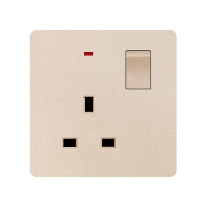13A Uk Socket With Switch
