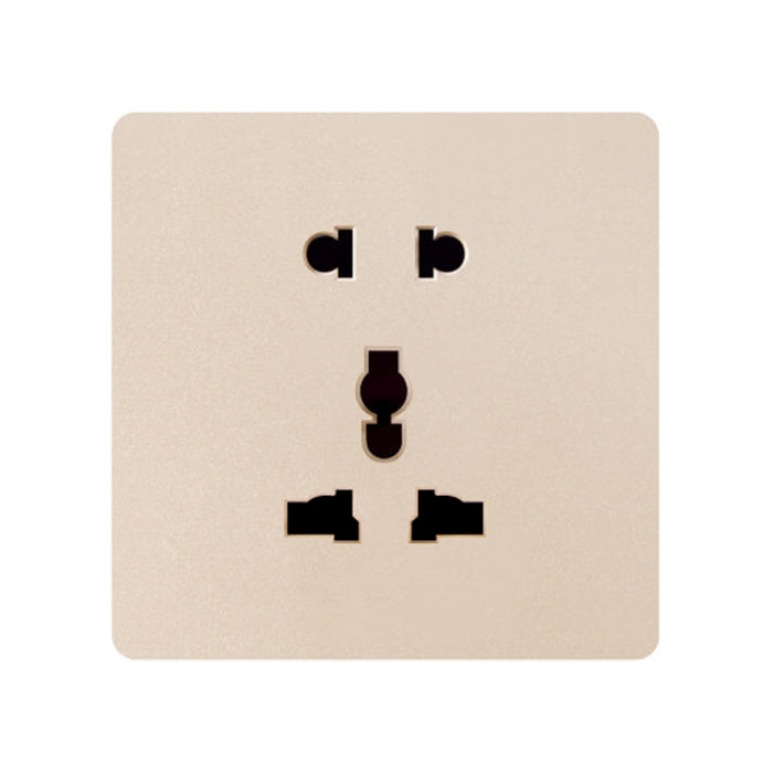 5pin Wall Socket With USB Outlet