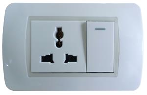 1 عصابة 3pin متعدد المقبس
