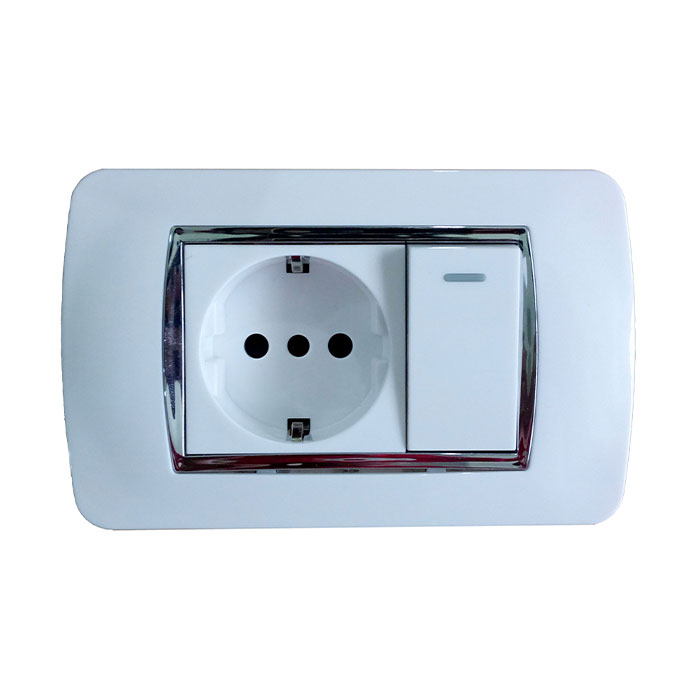 European Type Wall Switch Socket