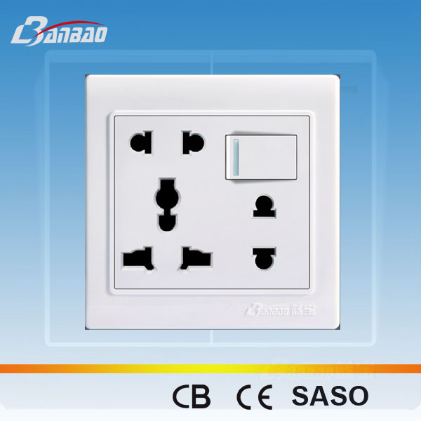Cambodia 2gang 4pin Socket