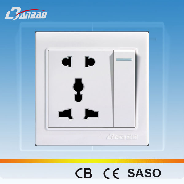 white color wall switch