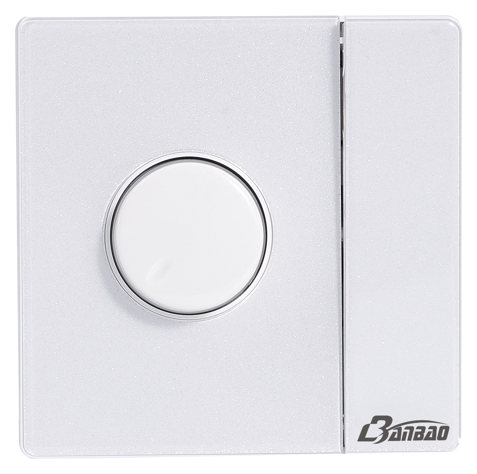1gang fan dimmer Wall Switch with Glass panel