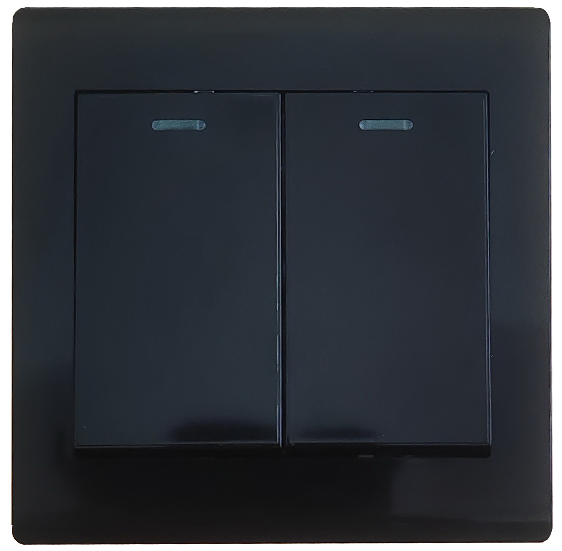 Black color Big Button PC panel 10A 1gang Wall Switch